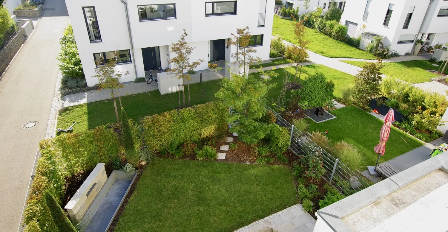 Aussicht in den Garten