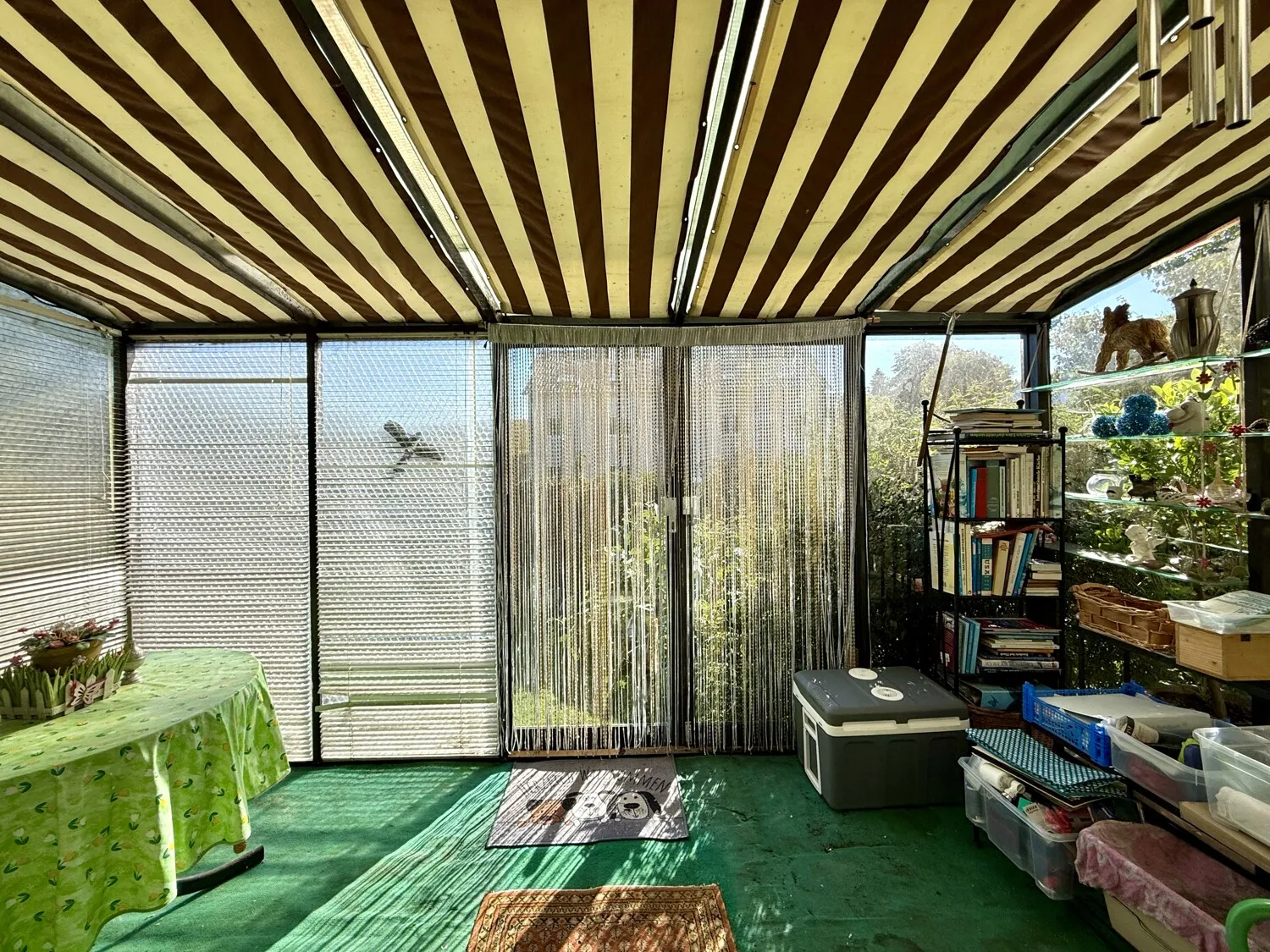 sonniger Wintergarten