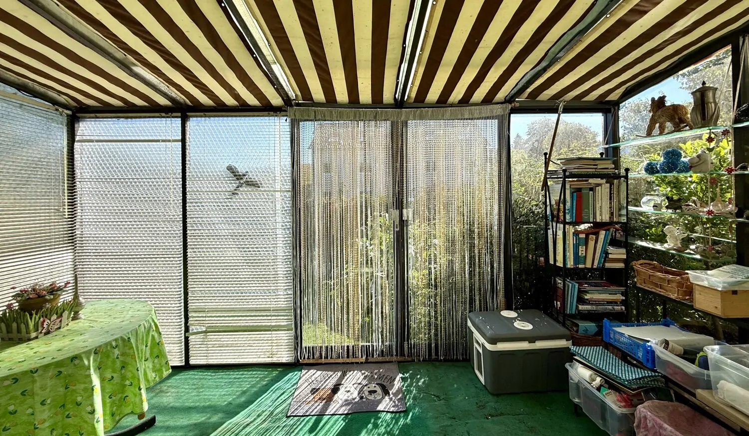 sonniger Wintergarten