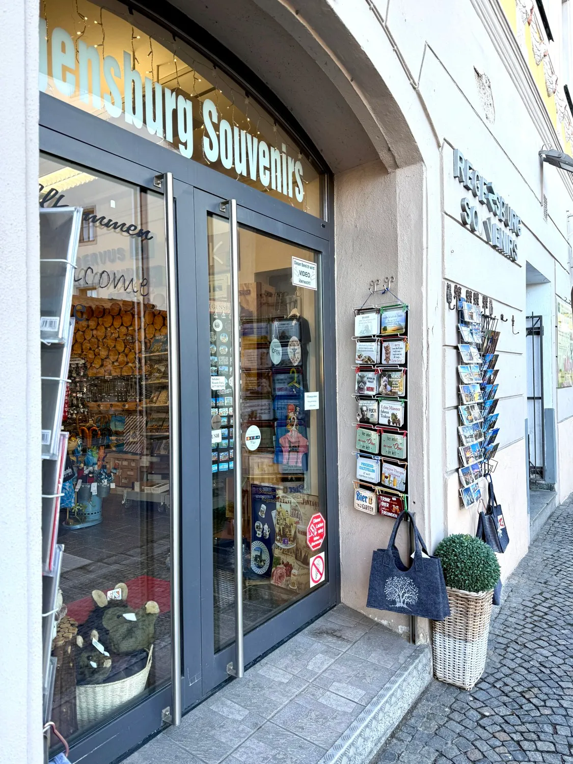 Ladengeschäft Eingang