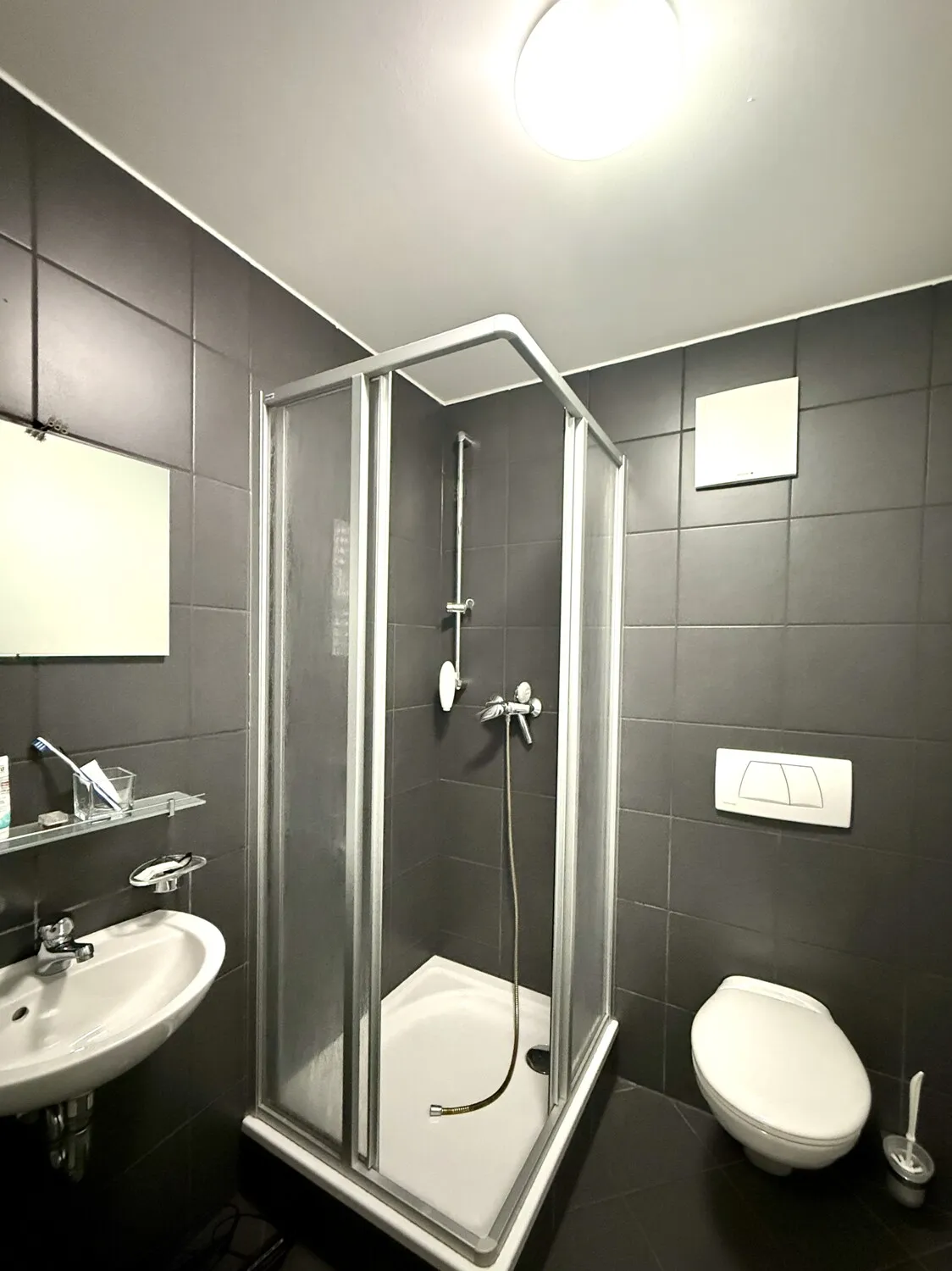 WC mit Dusche