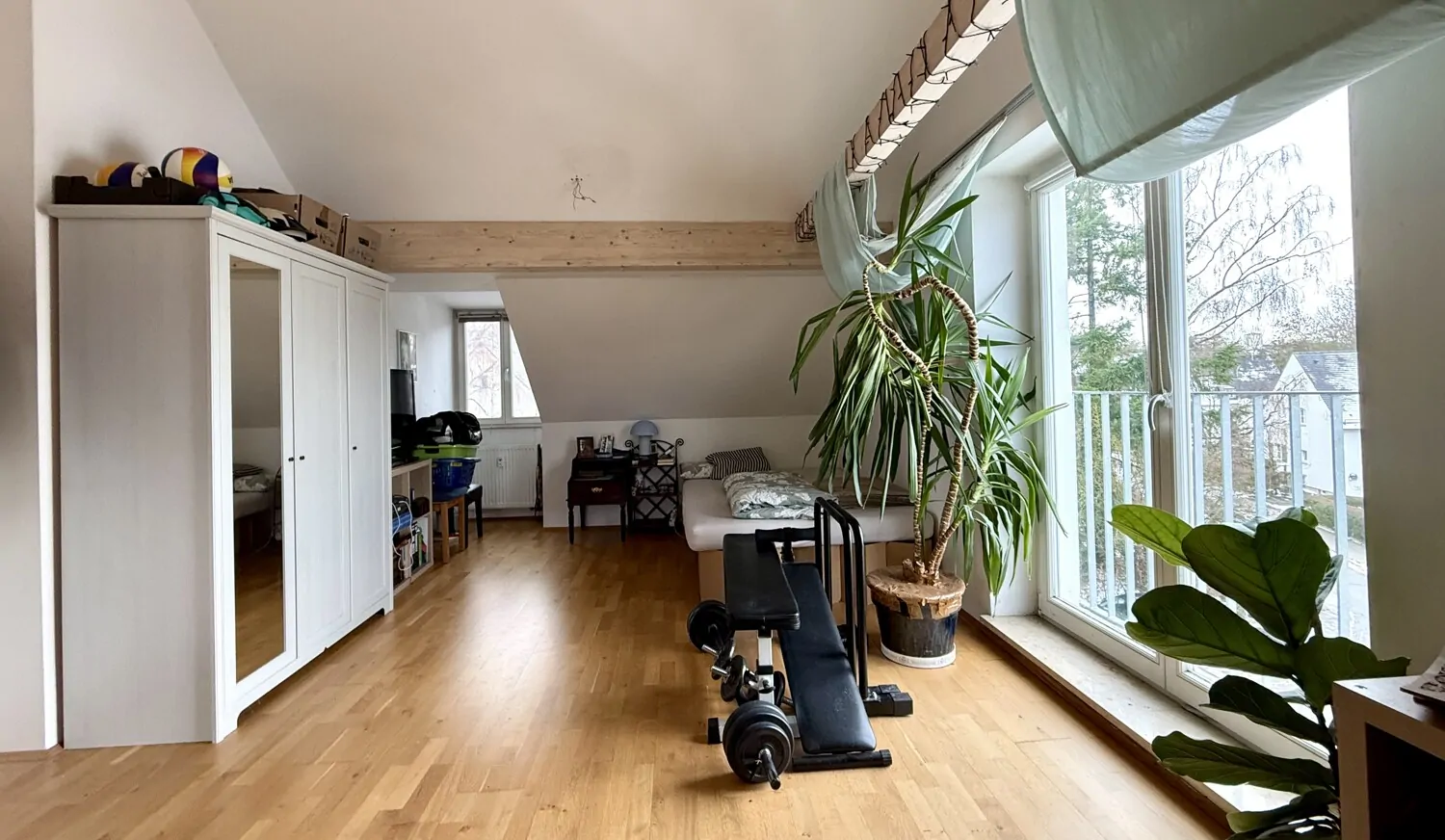 offener Wohn- und Essbereich