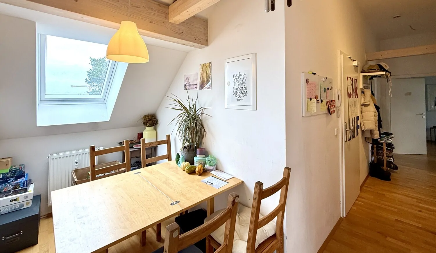 Essbereich optional auch mit Umbau ein Gäste WC