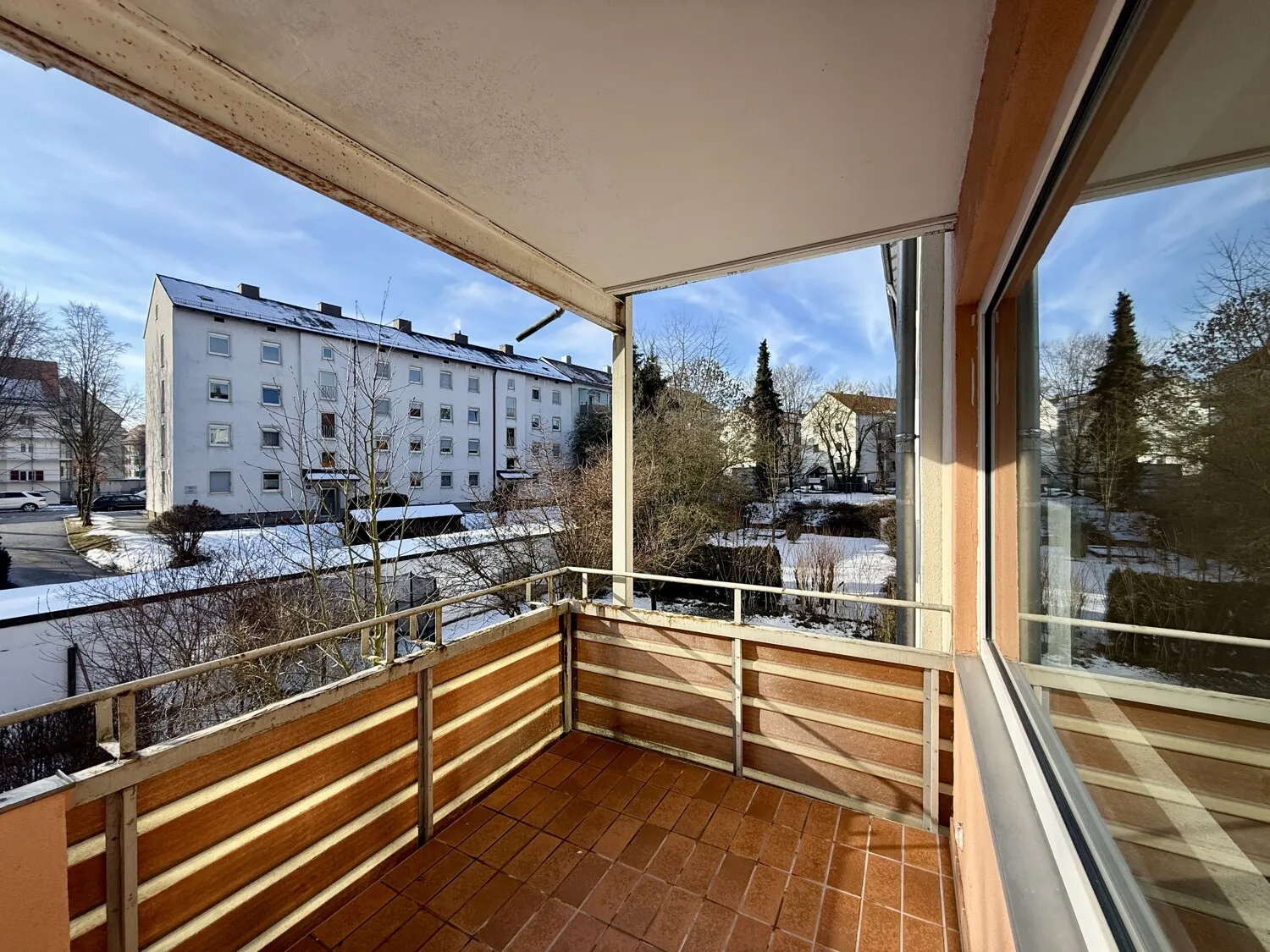 sonniger Südbalkon