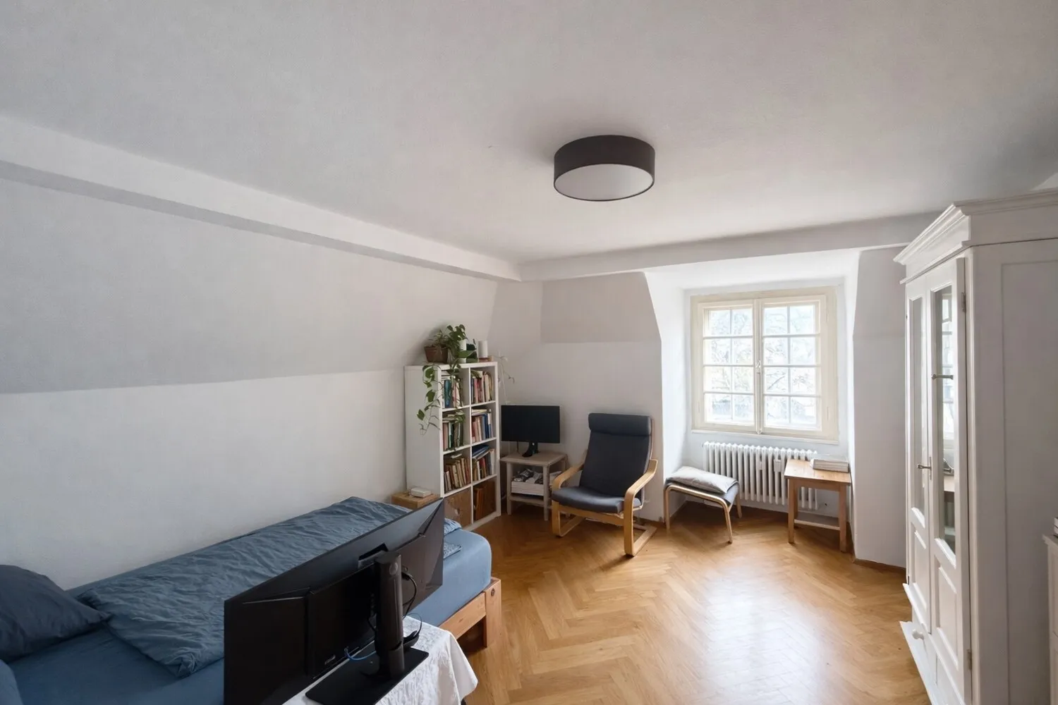 Schlaf- Arbeitszimmer Dachgeschoss