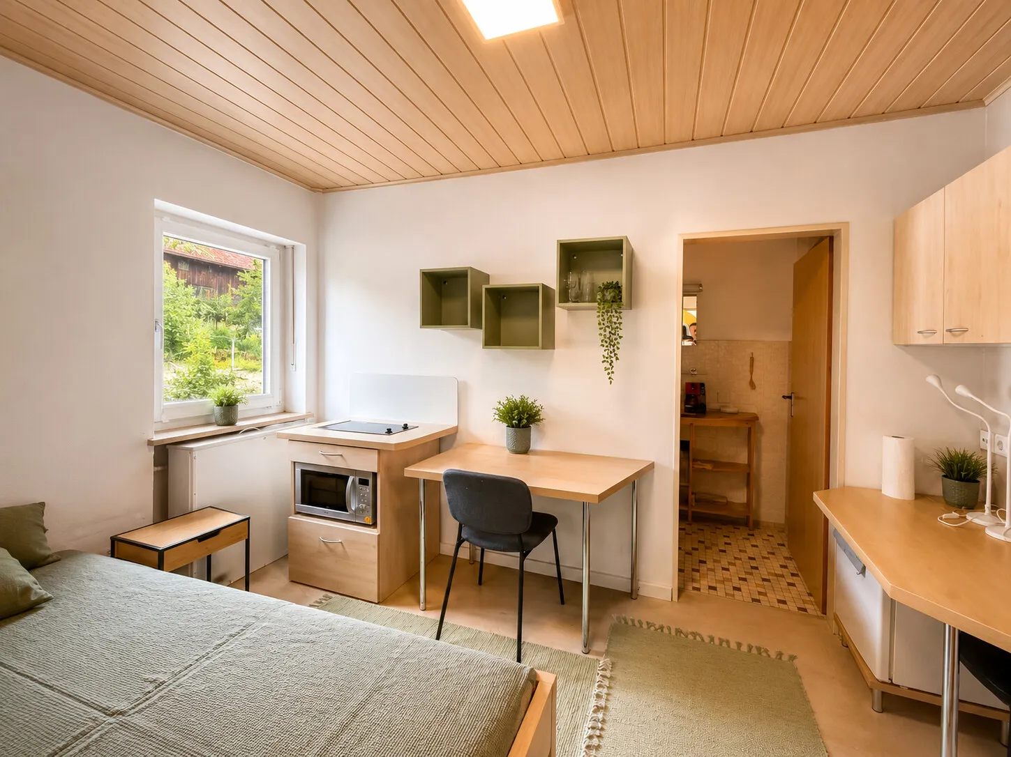 Appartement im 1. Obergeschoss mit kompakter Wohnlösung