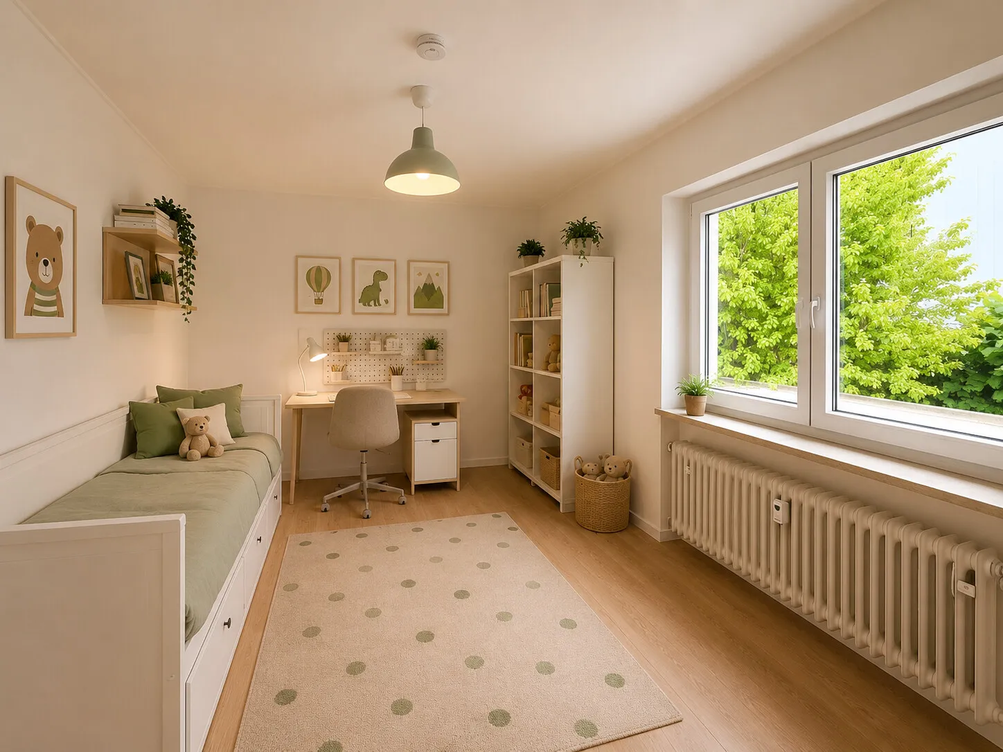 Visualisierung Kinderzimmer – Einrichtungsvorschlag