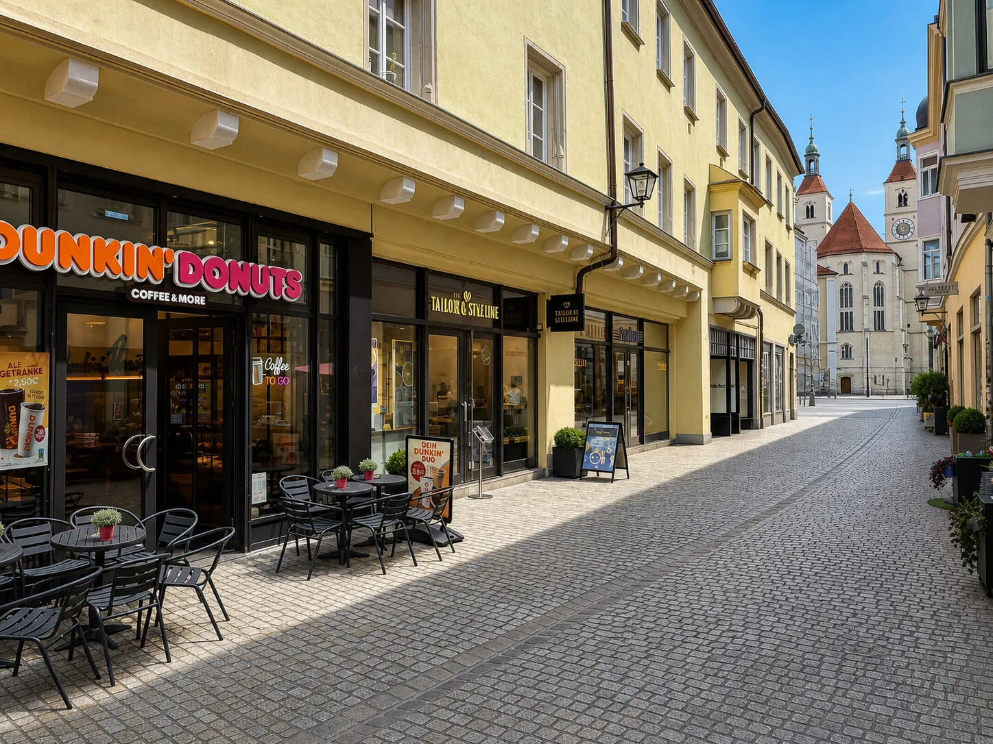 Absolute 1A-Lage mit hoher Passantenfrequenz(Passanten mit KI entfernt)