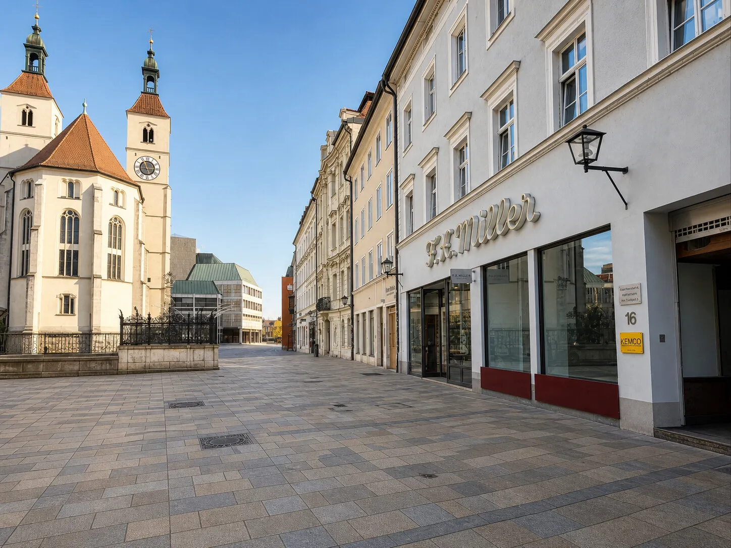Prominente Lage am Neupfarrplatz mit hoher Sichtbarkeit