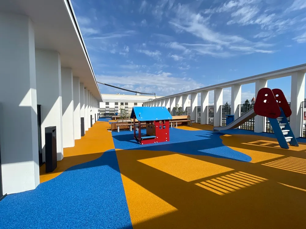 Dachterrasse im Haus A