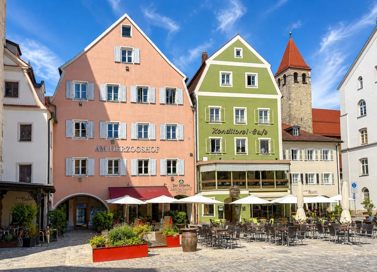 Alter Kornmarkt 1 – historisches Wohn- und Geschäftshaus am Herzogshof