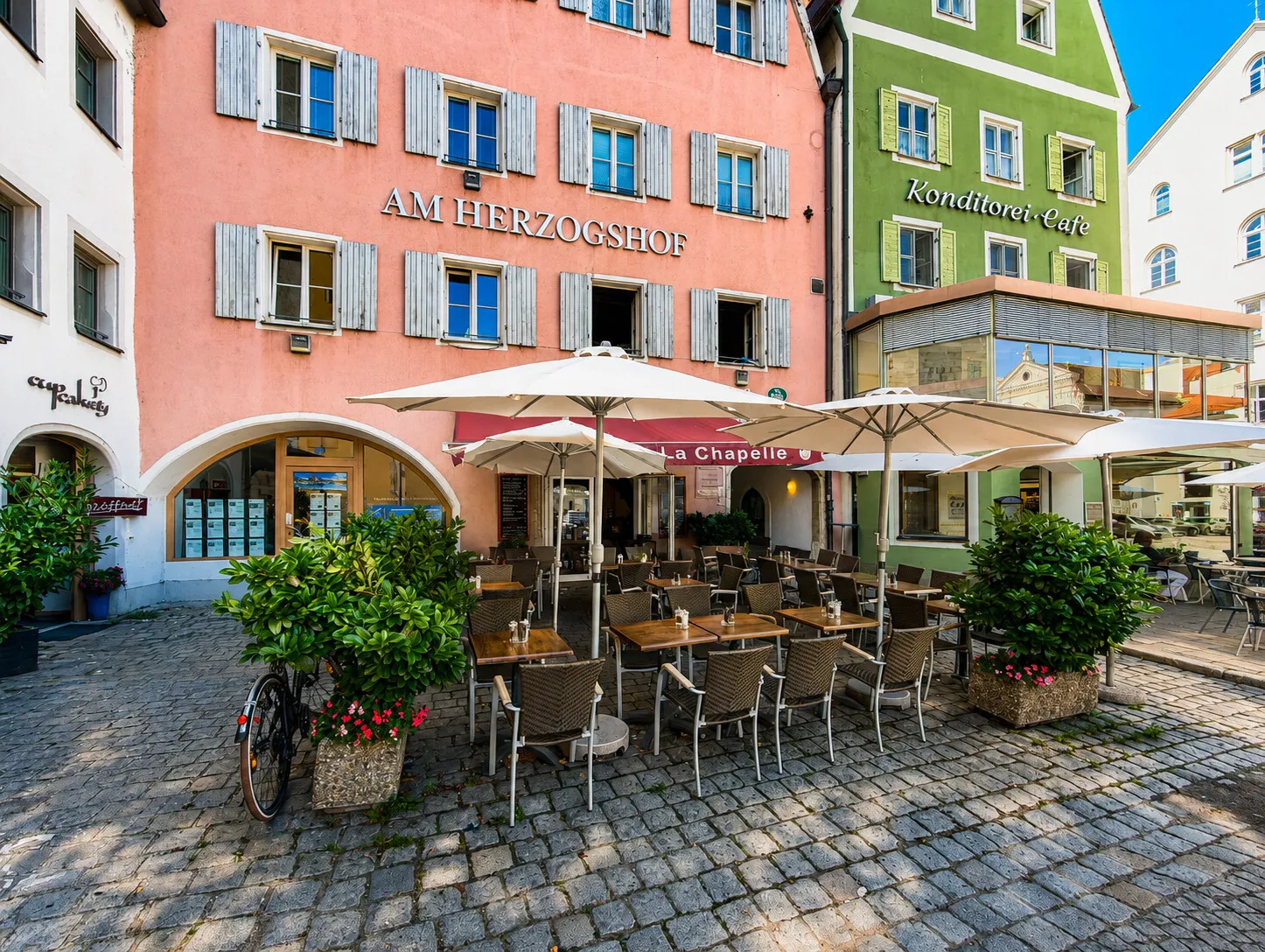 Freisitzflächen am Alten Kornmarkt