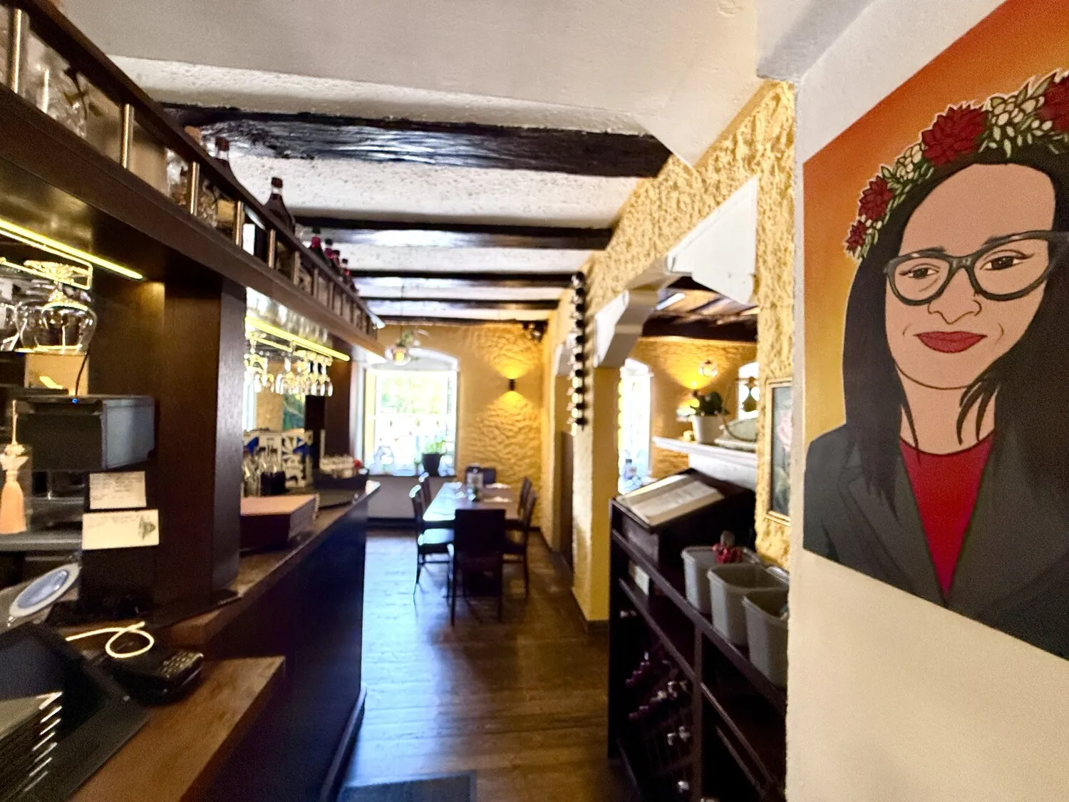 Gastronomie im 1. Obergeschoss – Thekenbereich