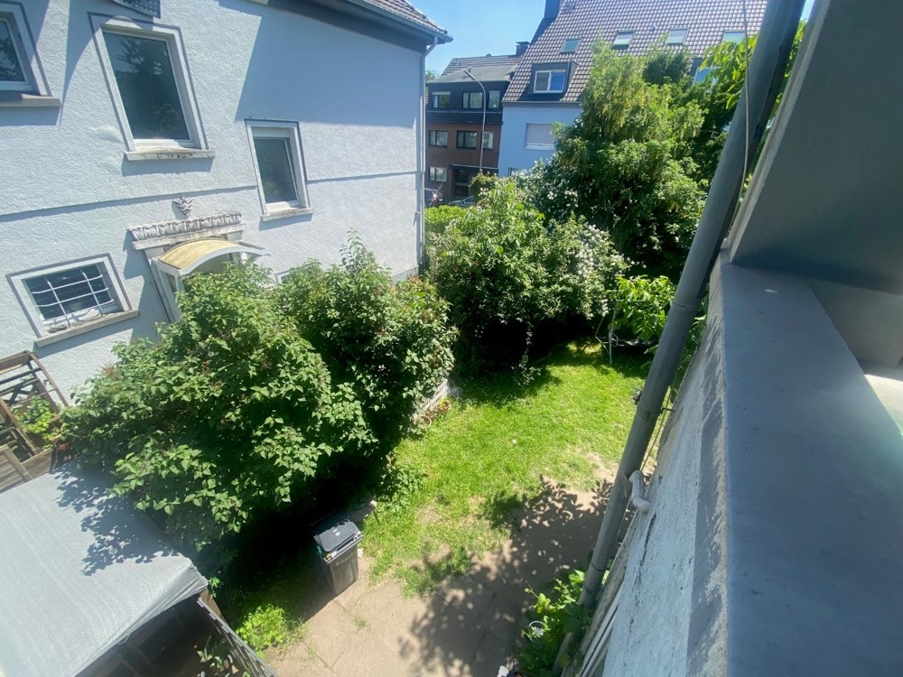 Blick auf dem Garten