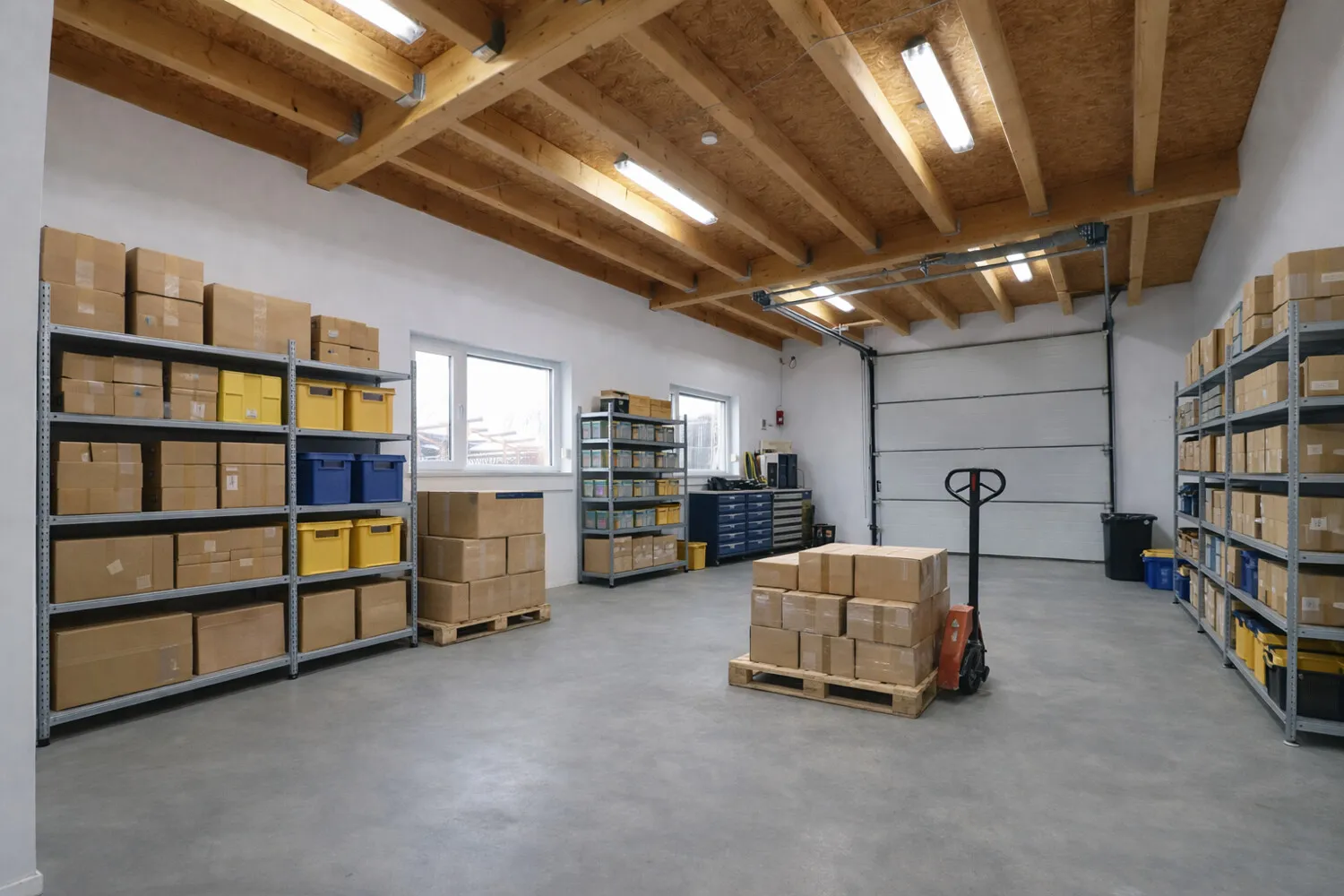 Homestaging Lagerhalle