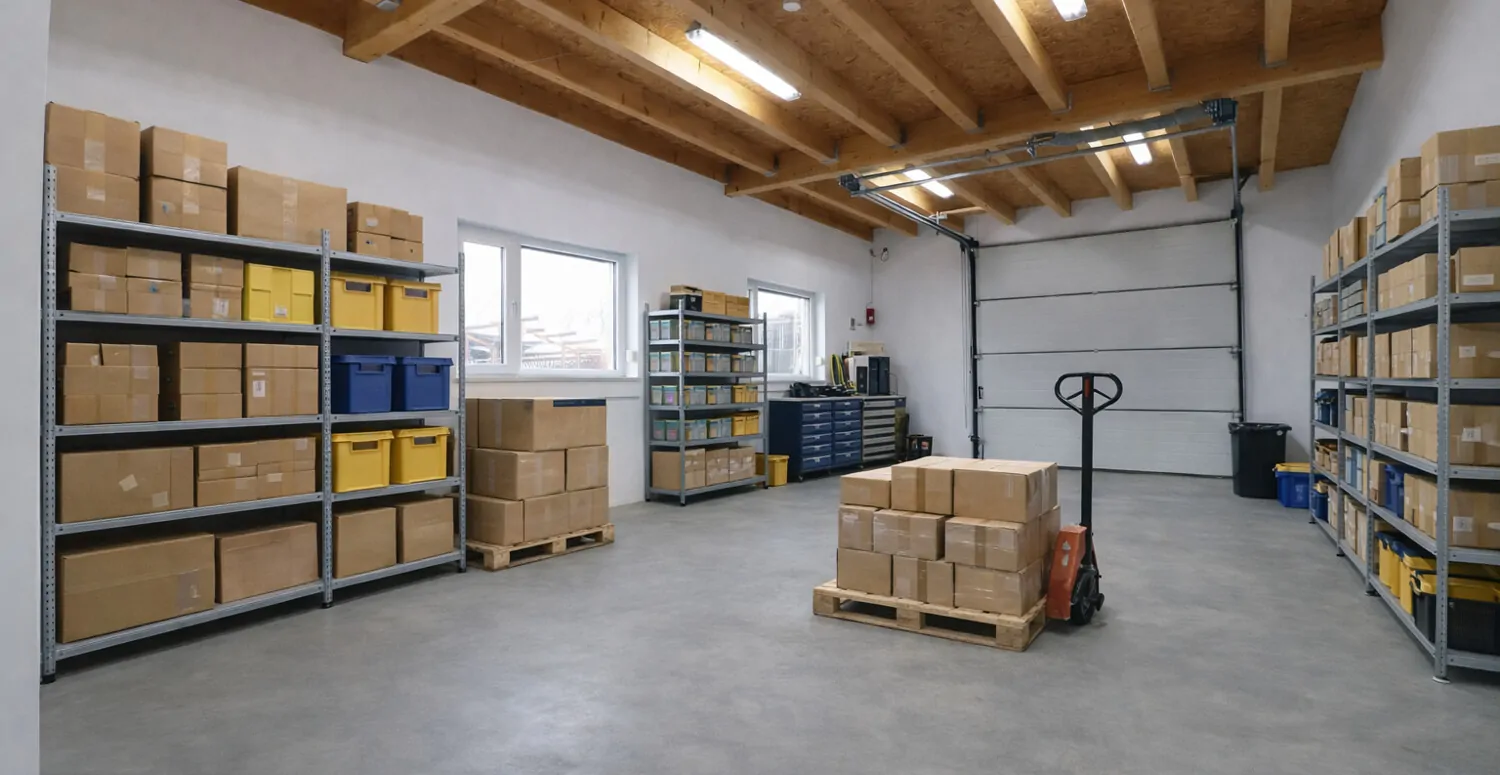 Homestaging Lagerhalle