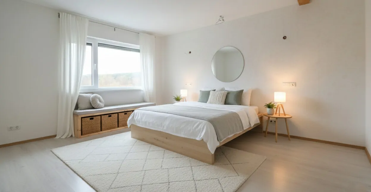 Homestaging Schlafzimmer