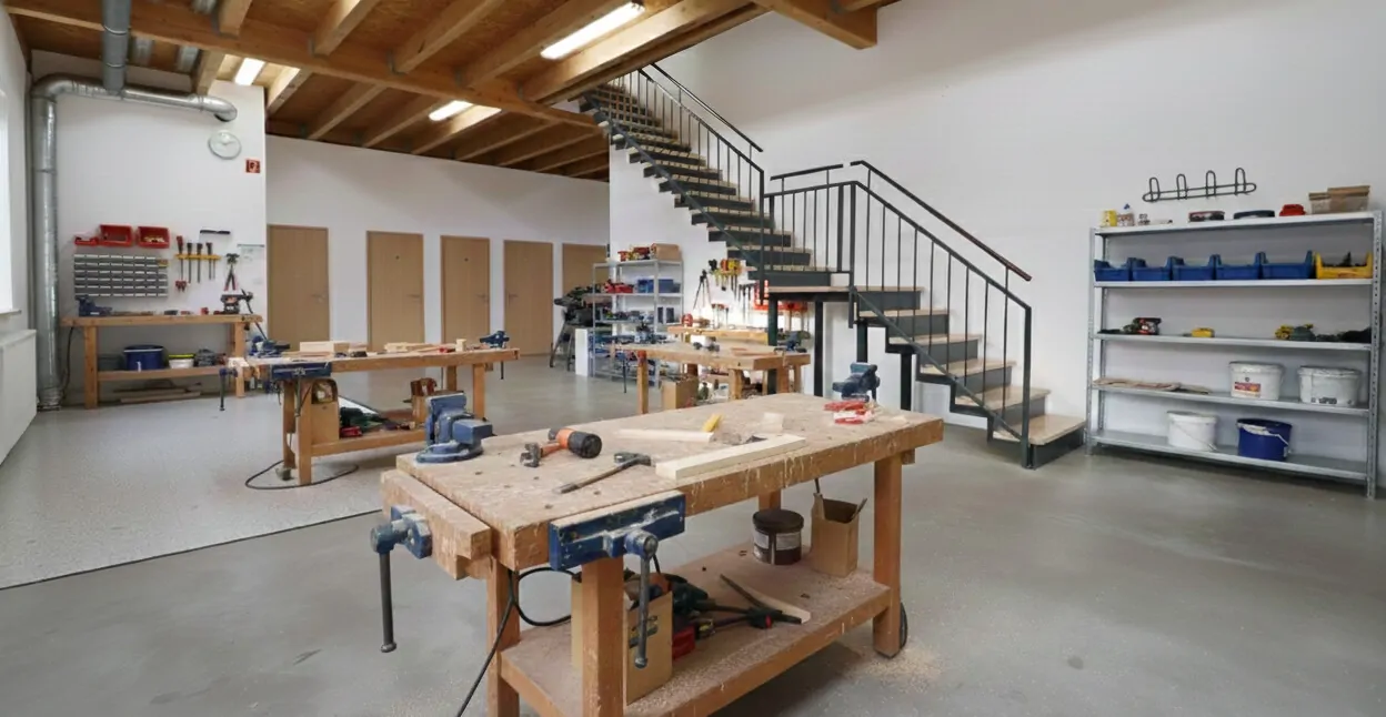 Homestaging Werkstatt/Fertigung