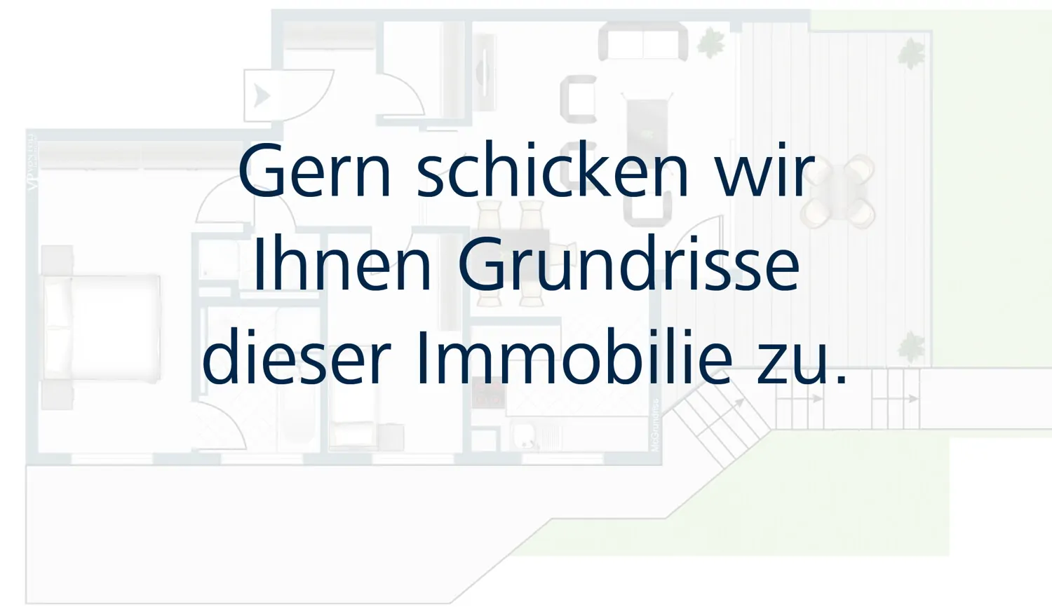 Duplex-Wohnung + Betriebsgebäude 
Terrasse + Garten, Blick in das Naturschutzgebiet