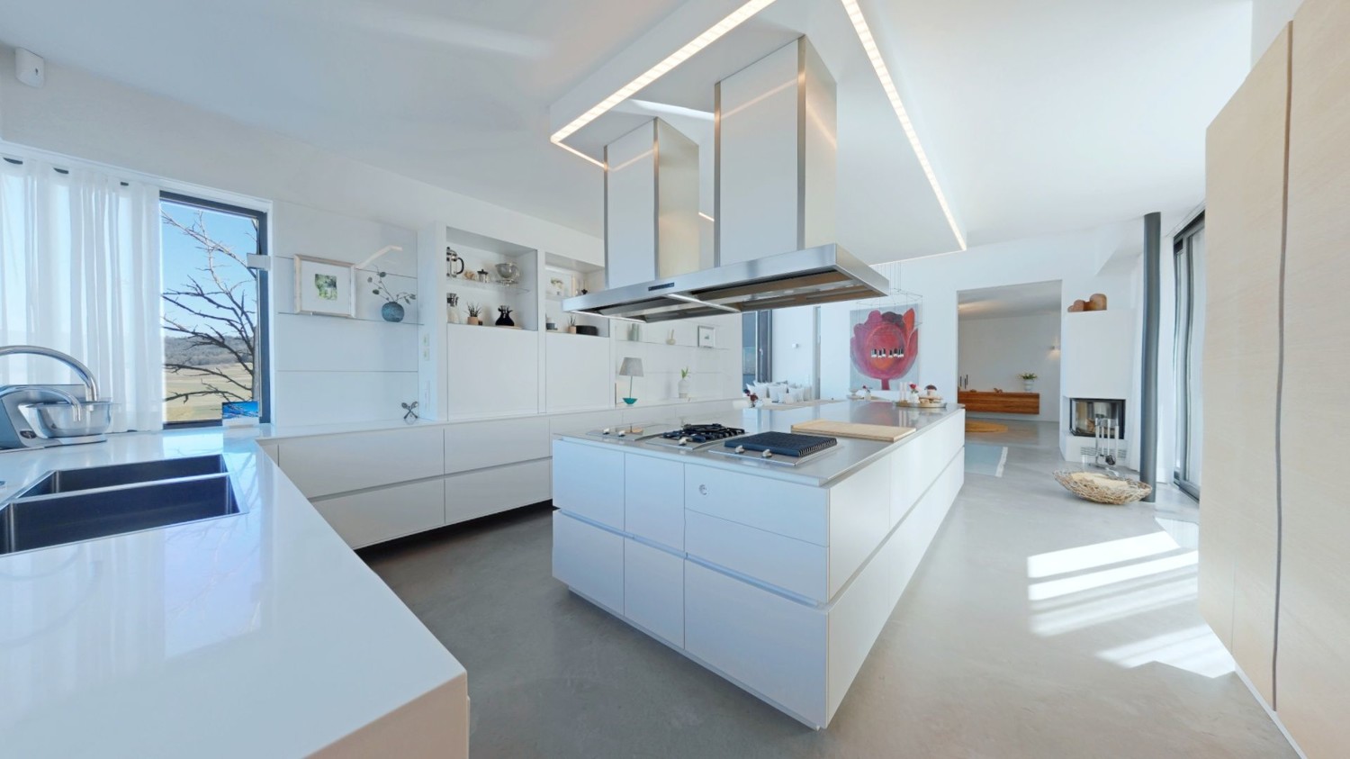 Architektenbungalow,  hell, großzügig + luxuriös ausgestattet,  Pool, Garage, fantastischer Garten