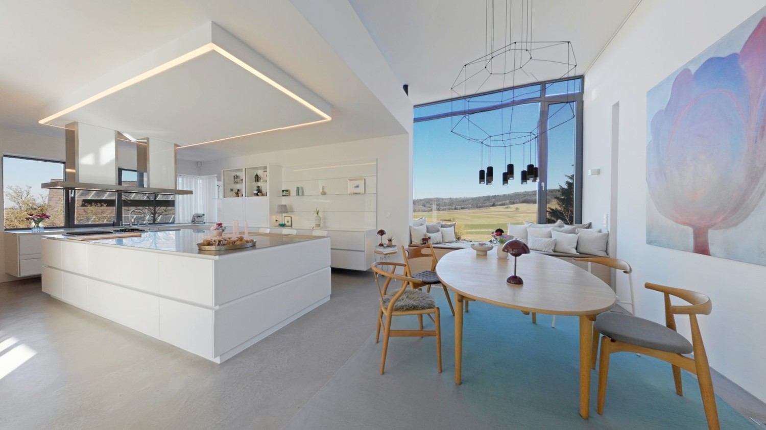 Architektenbungalow,  hell, großzügig + luxuriös ausgestattet,  Pool, Garage, fantastischer Garten