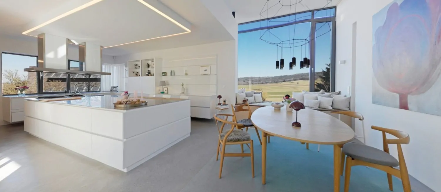 Architektenbungalow,  hell, großzügig + luxuriös ausgestattet,  Pool, Garage, fantastischer Garten