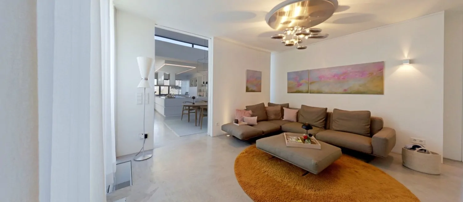 Architektenbungalow,  hell, großzügig + luxuriös ausgestattet,  Pool, Garage, fantastischer Garten