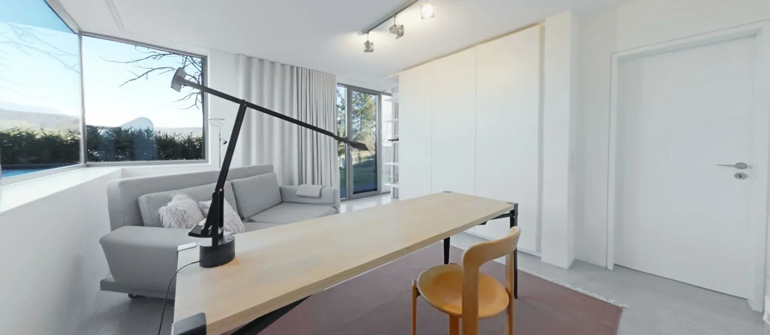 Architektenbungalow,  hell, großzügig + luxuriös ausgestattet,  Pool, Garage, fantastischer Garten