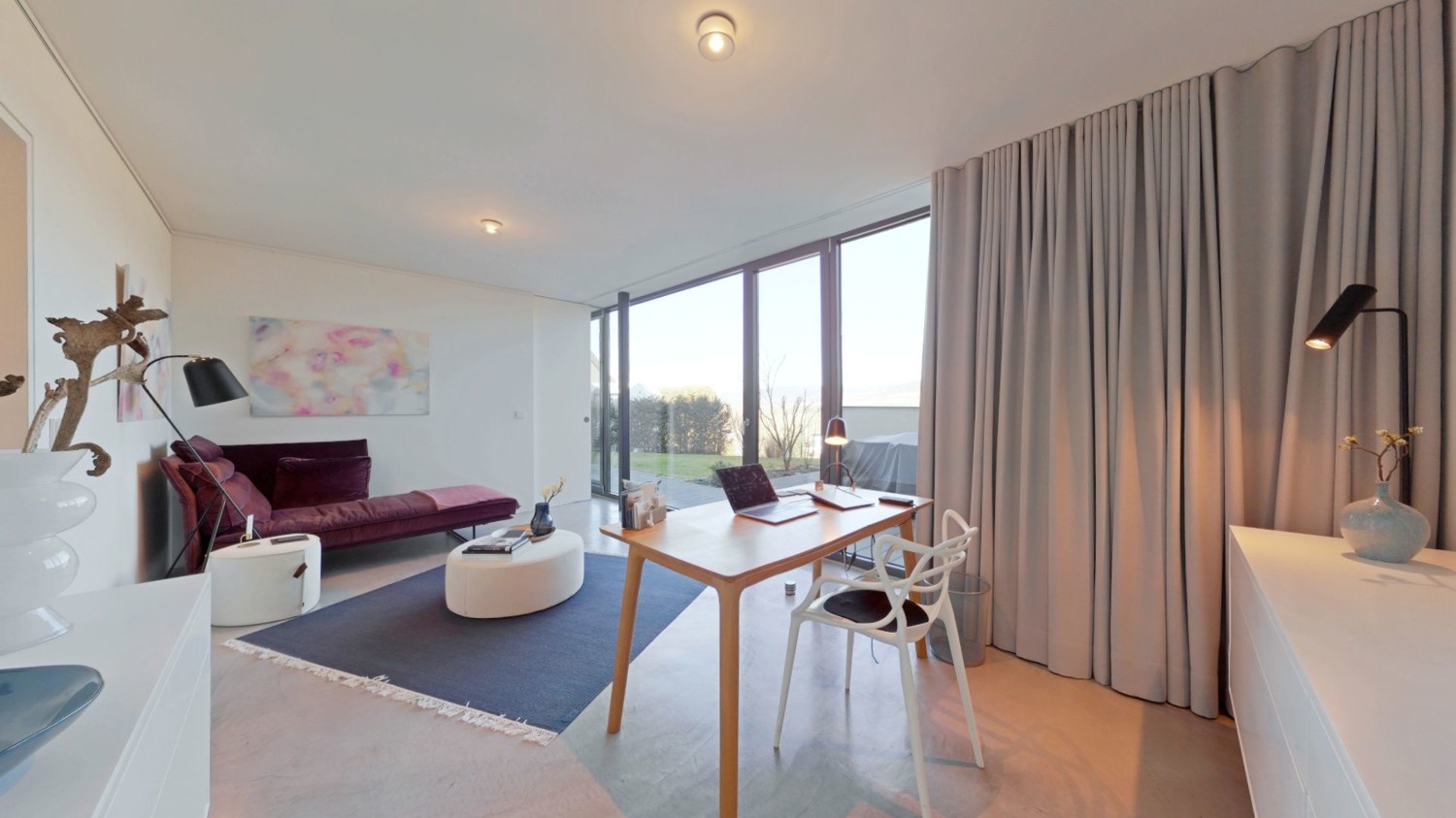 Architektenbungalow,  hell, großzügig + luxuriös ausgestattet,  Pool, Garage, fantastischer Garten