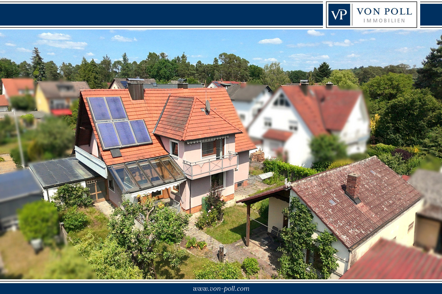 Freistehendes Einfamilienhaus in begehrter Lage mit viel Potenzial, ruhige Lage, herrlicher Garten