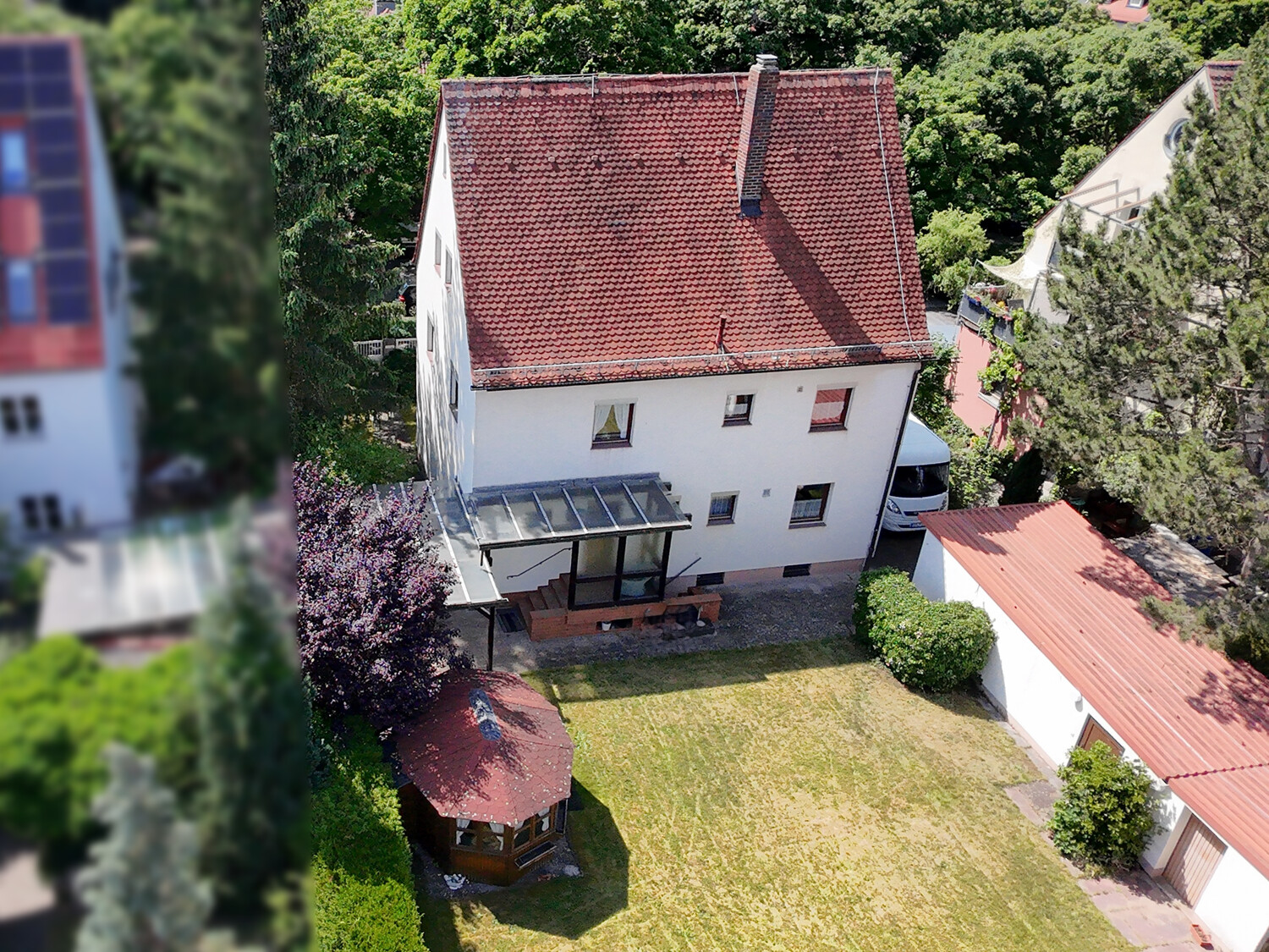 Möglich: zwei Vollgeschosse mit Dachausbau