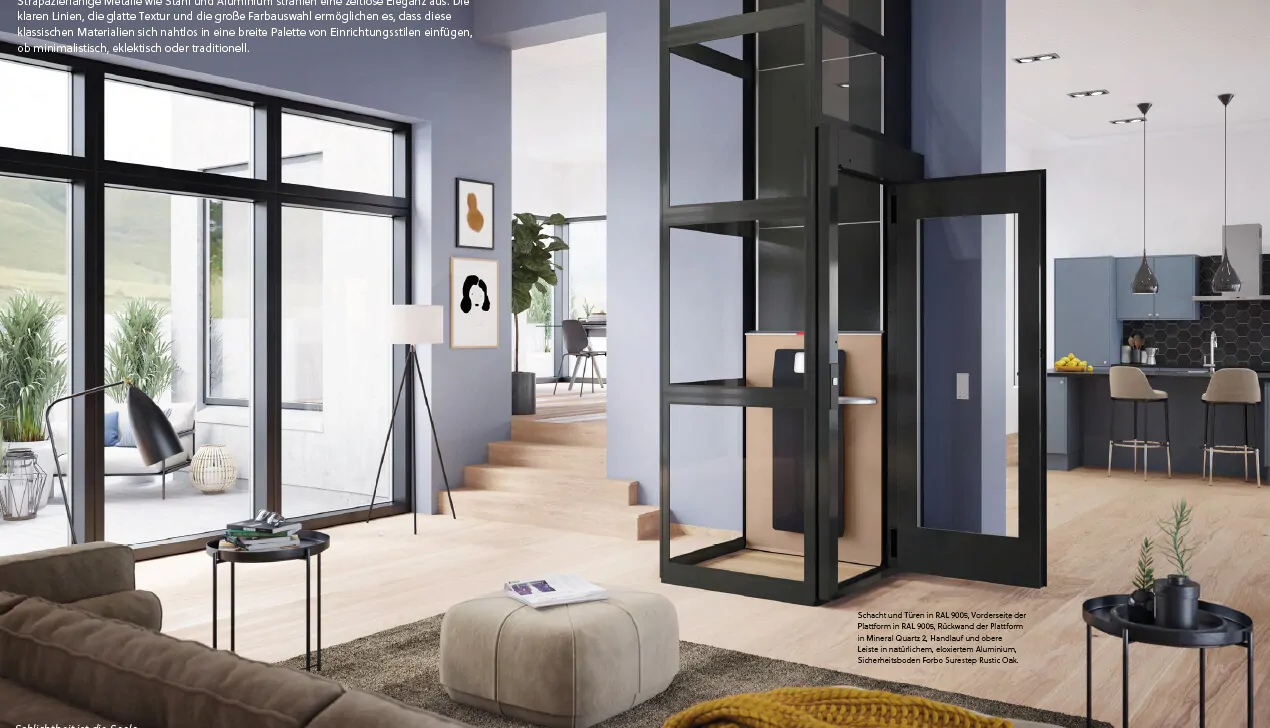 Homelift Individuelles Liftdesign