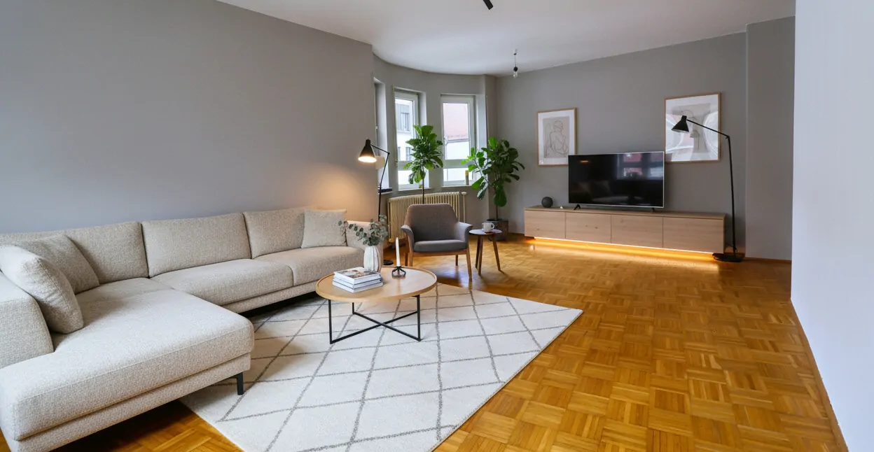 Visualisierung Wohnzimmer