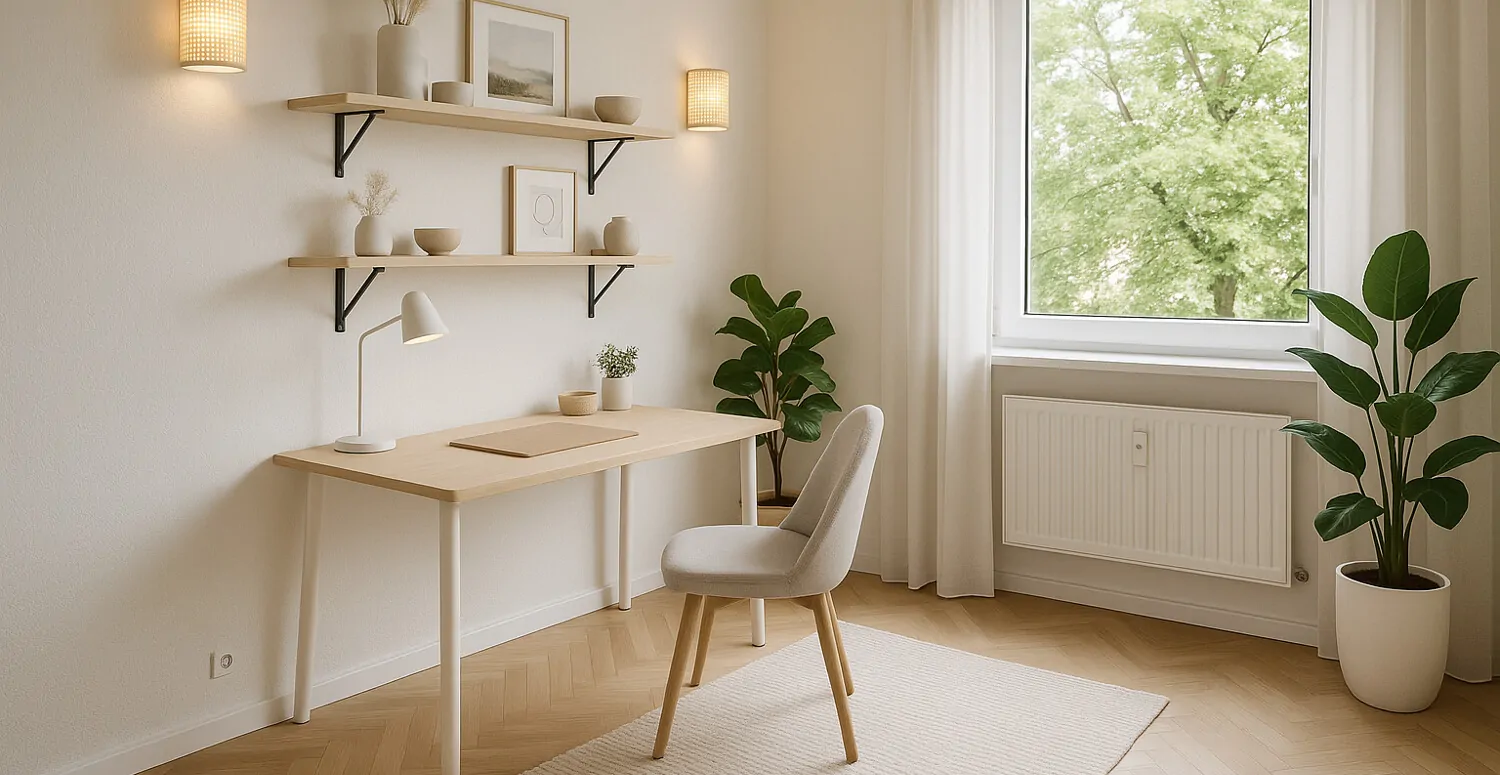 Visualisierung Arbeitszimmer