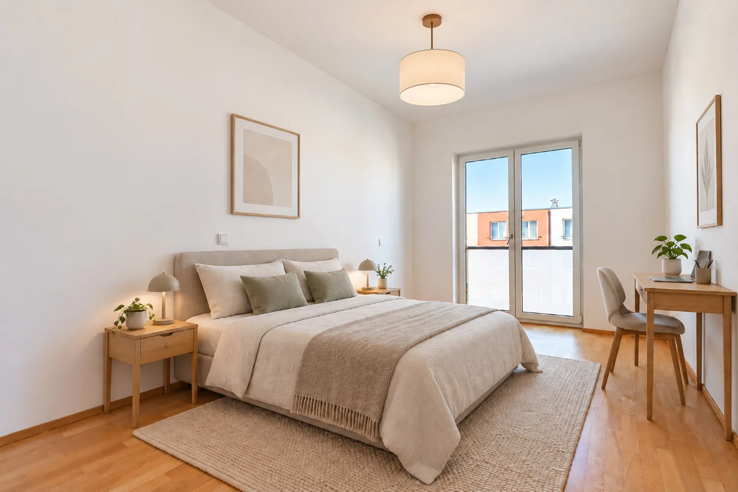 KI-Visualisiert Schlafzimmer