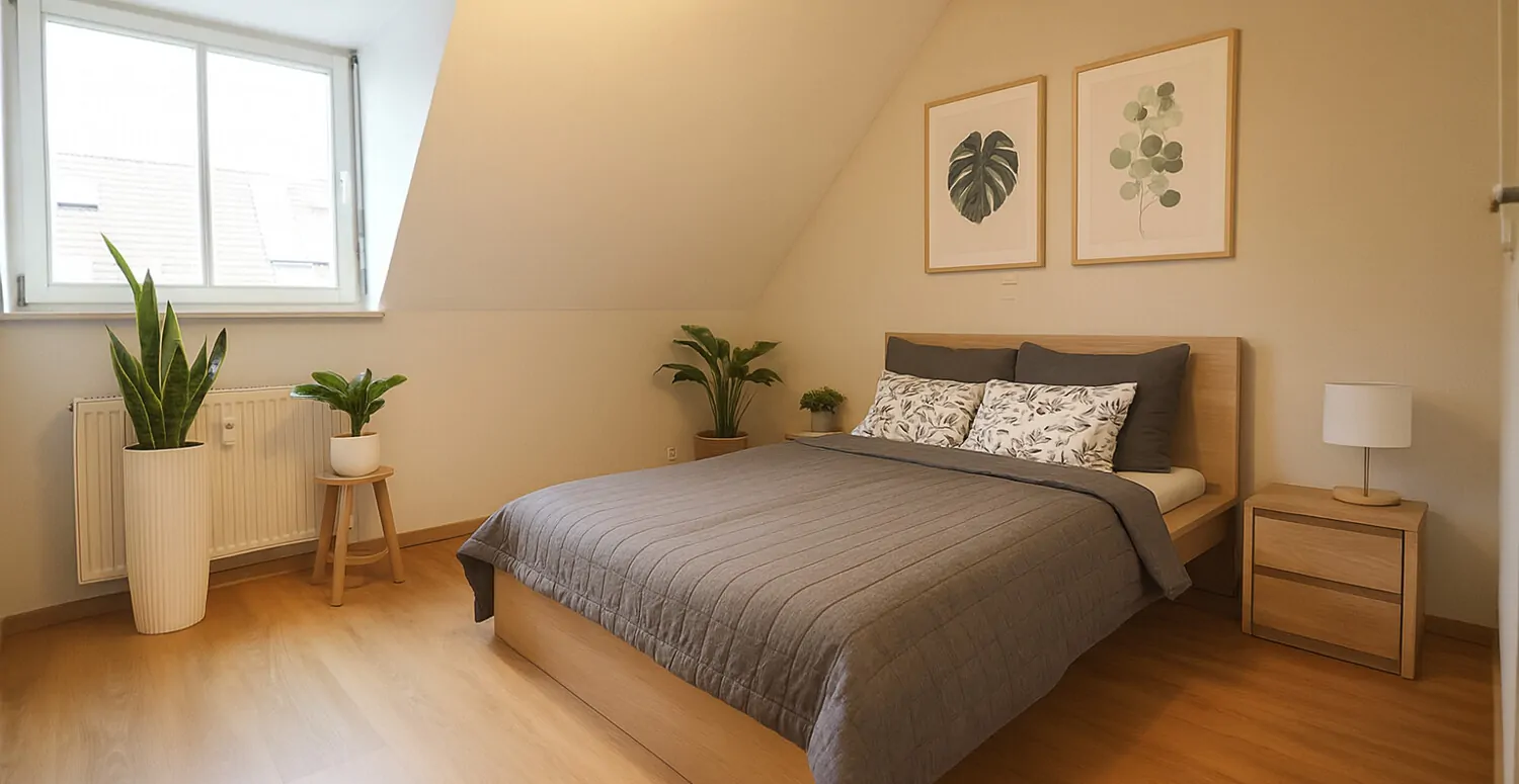 Visualisierung Schlafzimmer