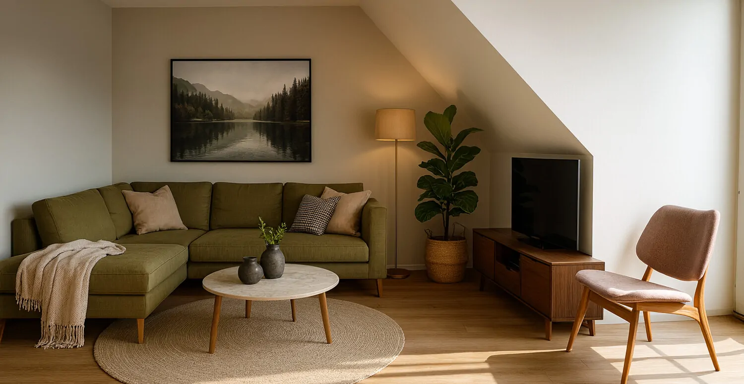 Visualisierung Wohnzimmer