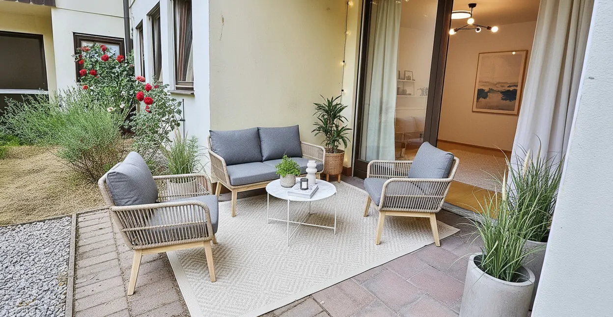 Visualisierung Terrasse