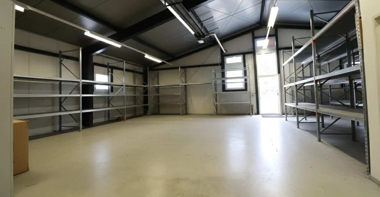 Visualisierung Lagerhalle