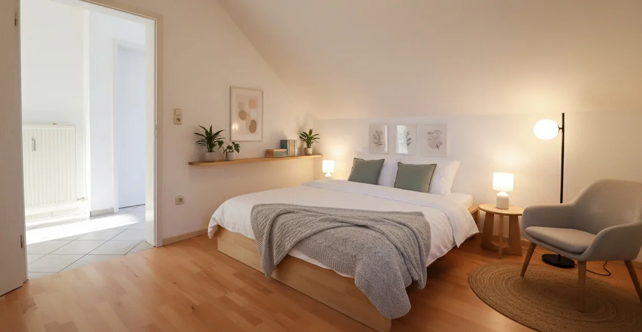 Visualisiert Schlafzimmer