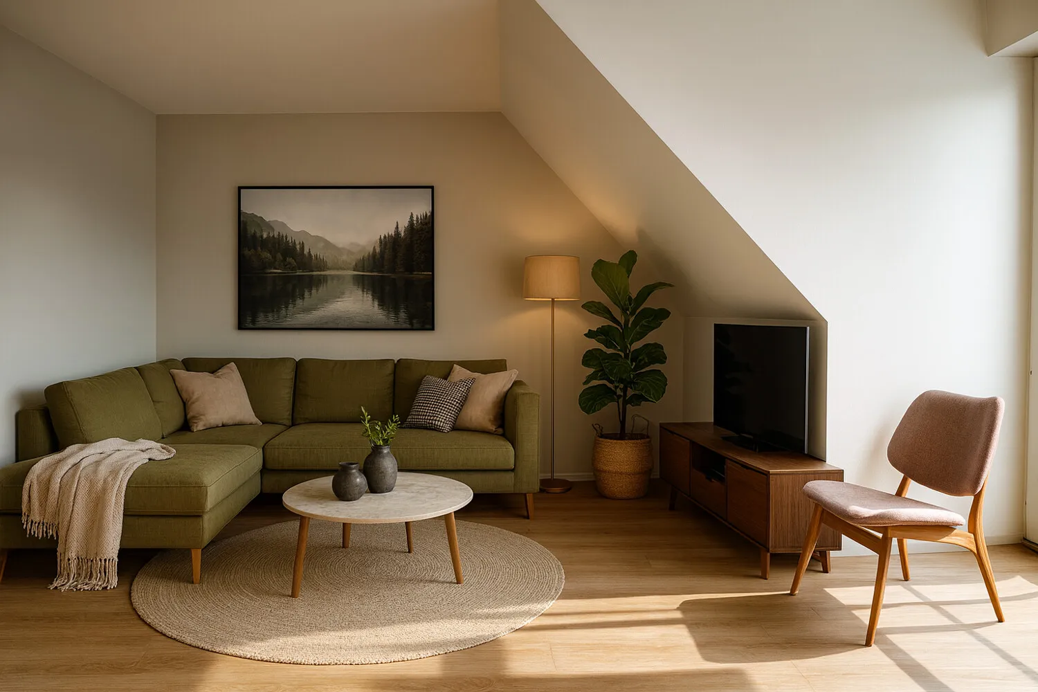 Visualisierung Wohnzimmer