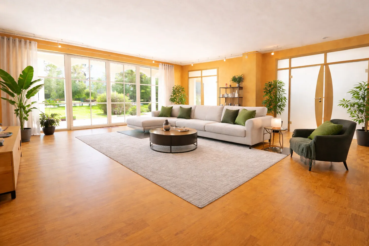 KI Visualisierung Wohnzimmer