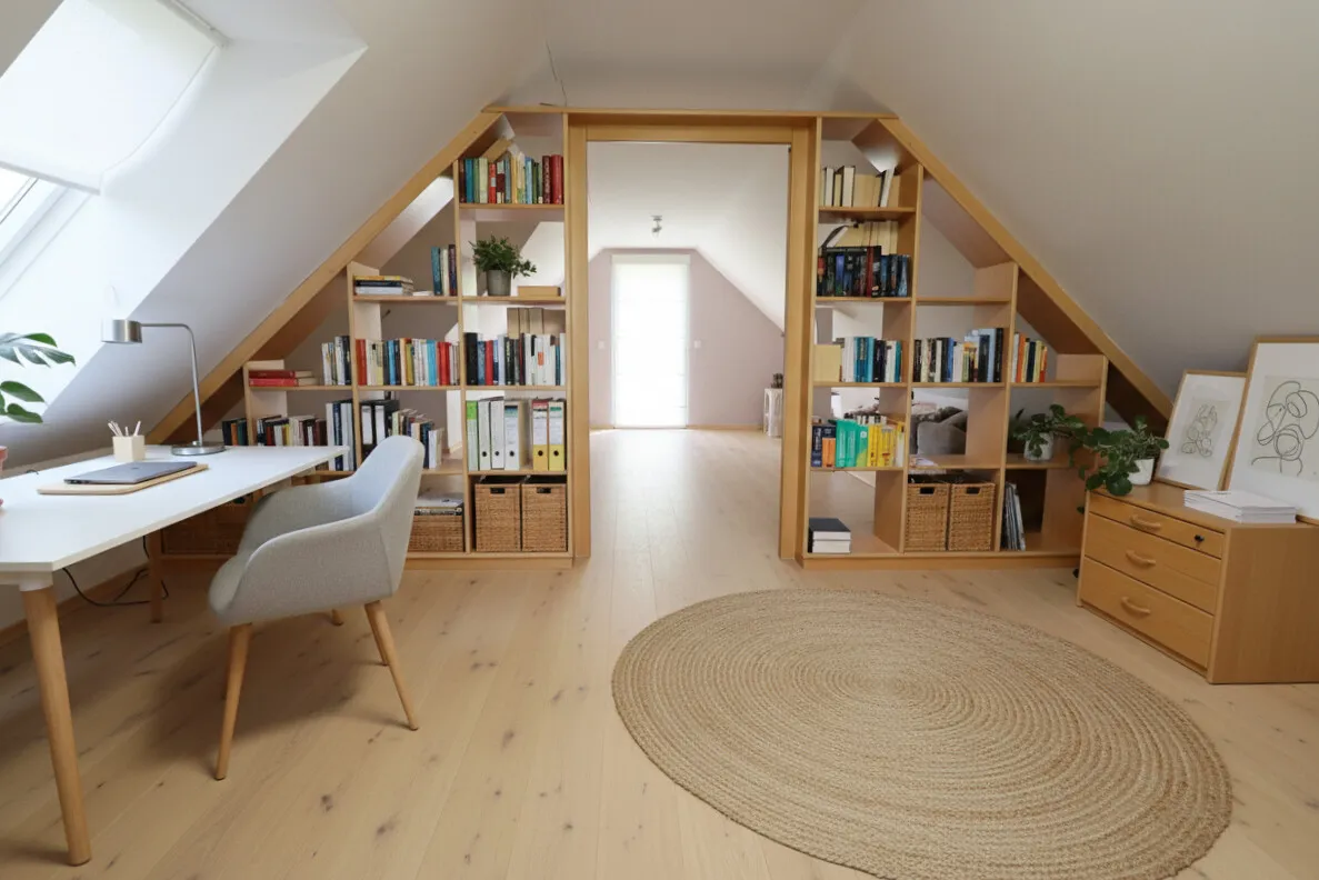 KI Visualisierung Büro