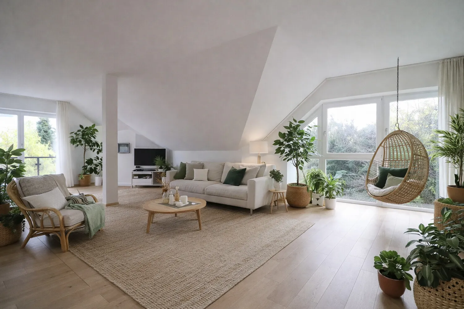 KI Visualisierung Wohnbereich OG