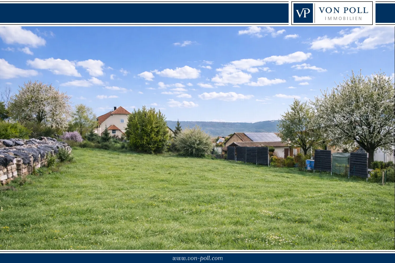 Bauen im Grünen mit perfekter Anbindung nach Erlangen und Forchheim