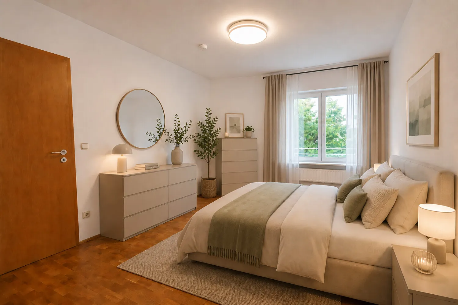 Visualisierung Schlafzimmer