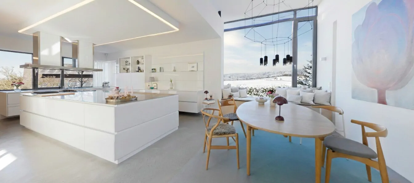 Architektenbungalow,  hell, großzügig + luxuriös ausgestattet,  Pool, Garage, fantastischer Garten