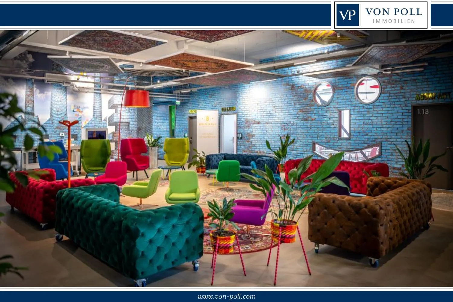 Moderne Co-Working-Spaces mit flexiblen Nutzungsmodellen und umfassendem Service