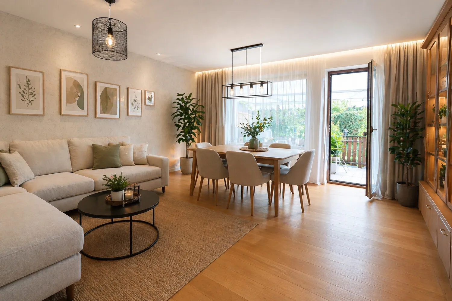 Wohnzimmer Ki-Visualisiert
