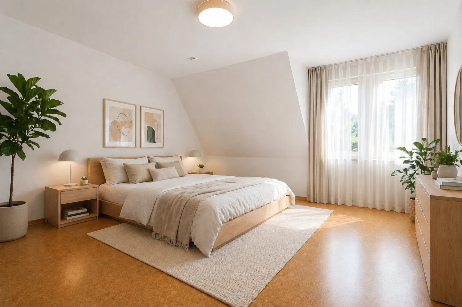 Schlafzimmer Ki-Visualisiert